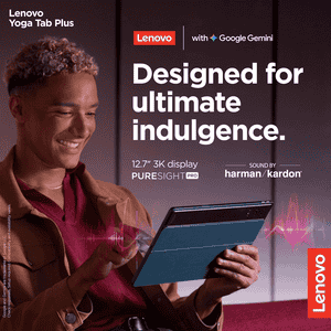 Lenovo Yoga Tab Plus WiFi Android Tablet | 16 GB | 512 GB | Tidal Teal | ZAEG0048IN