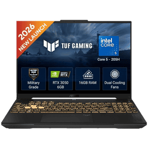 Asus TUF F16 Gaming Laptop | Intel Core 5 205H | 16 GB | 512 GB | Windows 11 Home | Mecha Gray | FX607VJR-TU325WS