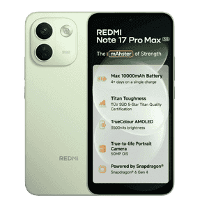 Redmi Note 17 Pro Max 5G | 12 GB | 256 GB | Matcha Green