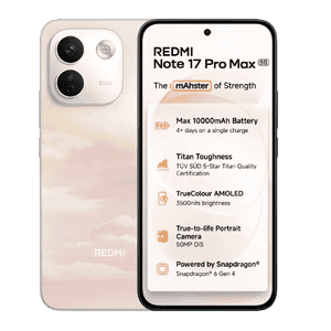 Redmi Note 17 Pro Max 5G | 8 GB | 256 GB | Secret Sunrise