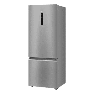 Haier Bottom Mount Double Door Refrigerator | 355 L | 2 Star | Inox Steel | HRB-4052BISA-P