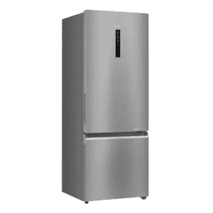 Haier Bottom Mount Double Door Refrigerator | 355 L | 2 Star | Inox Steel | HRB-4052BISA-P