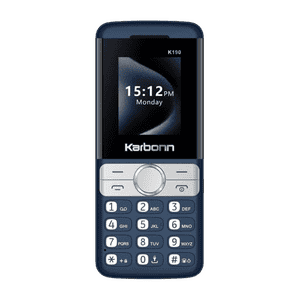 Karbonn Mobile Phone | Dark Blue + Black | K190