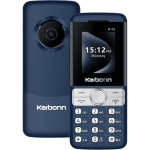 Karbonn Mobile Phone | Dark Blue + Black | K190