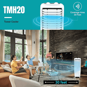 BAJAJ 20 L Tower Air Cooler TMH20 480110 | White