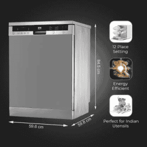 IFB Neptune VX Free Standing 12 Place Settings Dishwasher