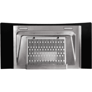 Faber HOOD CREST PLUS HC SC BK 90 Auto Clean Wall Mounted Chimney 1200 CMH | BK GLASS