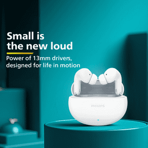philips True Wireless Earbuds | white | TAT1269WT/94