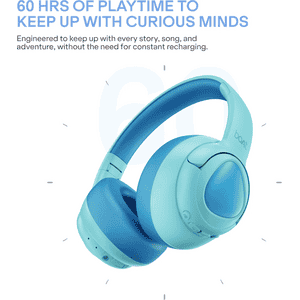 boAt Sailor Play Kids Wireless Headphone | Shark Blue