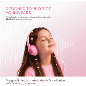 boAt Sailor Play Kids Wireless Headphone | Bubblegum Pink