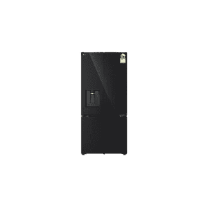 LG French Door SBS  Refrigerator | WiFi Convertible | 605 L | 2 Star | Black Glass | GV-F25FFGHB