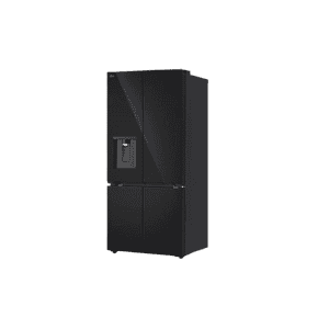 LG French Door SBS  Refrigerator | WiFi Convertible | 605 L | 2 Star | Black Glass | GV-F25FFGHB