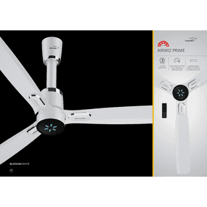 V-Guard Airwiz Prime BLDC Ceiling Fan | 1200mm | Blossom White