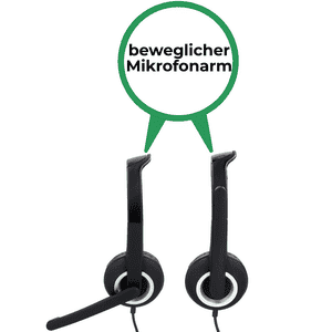 Hama HS USB250 Wired Headphone | Black | 139928