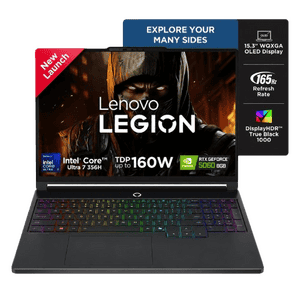 Lenovo Legion 5 AI Gaming Laptop | Intel Core Ultra 7 356H | 16GB | 512GB | Eclipse Black | 83RW004JIN