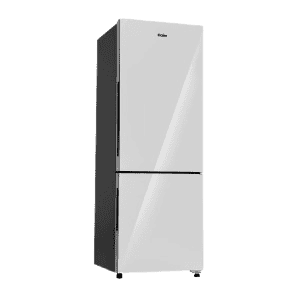 Haier Frost Free Bottom Mount Refrigerator | 237 L | 2 Star | Mirror Glass | HRB-2872EMGA-P