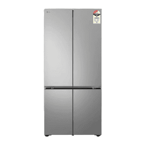 LG Frost Free French Door Refrigerator | 574 L | 3 Star | Prime Silver | GV-B23FFLMB
