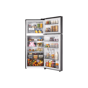 LG Double Door Refrigerator | WiFi Convertible | 380 L | 2 Star | Matte Black | GLT3826SNMC