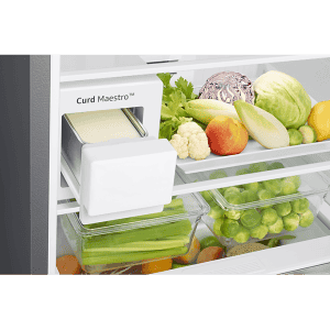 Samsung 386 L 3 Star with Inverter Double Door Refrigerator-RT39A5C3ESL/TL | Real Stainless