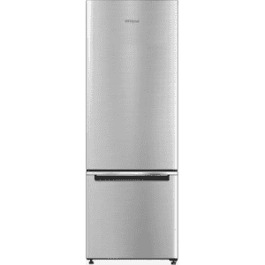 Whirlpool 325 L Frost Free Double Door Bottom Mount 3 Star Refrigerator | Omega Steel | IFPRO BM INV 340 ELT OMEGA STEEL (3S)-N