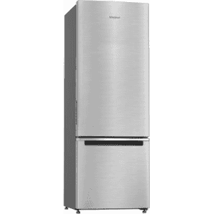 Whirlpool 325 L Frost Free Double Door Bottom Mount 3 Star Refrigerator | Omega Steel | IFPRO BM INV 340 ELT OMEGA STEEL (3S)-N
