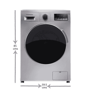 Kelvinator 7 kg Front Loading Fully Automatic Washing Machine-KWF-A700SG | Silver