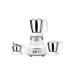 Panasonic 600 Watts 3 Jars Mixer Grinder Child Lock MX-AV325 | Marble Silver