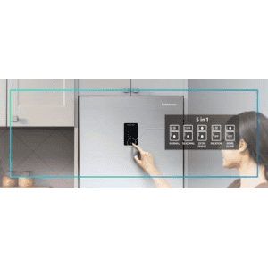 SAMSUNG 670 L Frost Free Double Door 2 Star Refrigerator | Black Inox | RT65K7058BS/TL