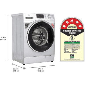 IFB Fully Automatic Front Load | 8 kg | with In-built Heater | Grey | Senator WSS steam