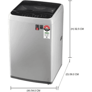 LG Fully Automatic Top Load Washing Machine | 7 kg | Smart Inverter Motor | Silver | T70SPSF2Z