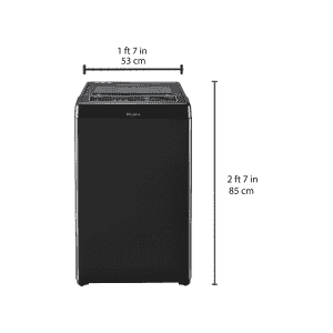Whirlpool 6 kg Fully-Automatic Top Loading Washing Machine-Whitemagic Classic 601S | Genx Grey