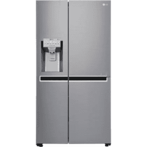 LG 668 L Frost Free Side by Side Refrigerator with with Hygiene Fresh+ and Smart ThinQ |WiFi Enabled | Shiny Steel | GC-L247CLAV