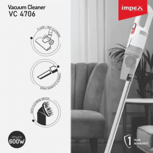 IMPEX VC 4706 Portable Handheld Vacuum Cleaner-Hand-held Vacuum Cleaner | White