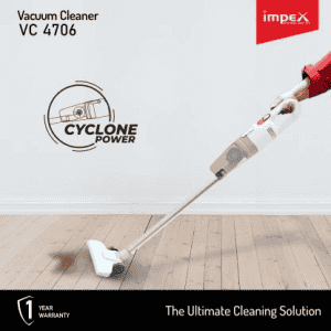IMPEX VC 4706 Portable Handheld Vacuum Cleaner-Hand-held Vacuum Cleaner | White