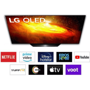 LG 139 cm | 55 inch | OLED Ultra HD (4K) Smart TV-OLED55BXPTA | Black