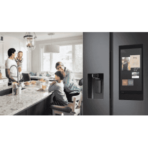 SAMSUNG 657 L Frost Free Side by Side Refrigerator | Gentle Black Matt | RS74T5F01B4/TL