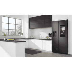 SAMSUNG 657 L Frost Free Side by Side Refrigerator | Gentle Black Matt | RS74T5F01B4/TL