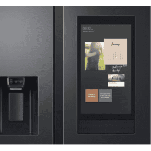 SAMSUNG 657 L Frost Free Side by Side Refrigerator | Gentle Black Matt | RS74T5F01B4/TL