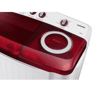 SAMSUNG 8.5 kg Semi Automatic Top Load-WT85R4200RR/TL | Red, Grey