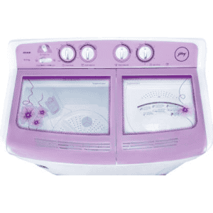 Godrej Semi Automatic Top Load | 8 kg | Purple | White | WS Edge 8.0 TB3 M LVDR