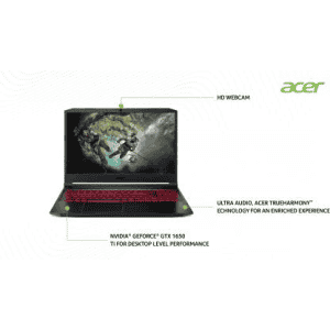 Acer Nitro Gaming Laptop | Core i5 10th Gen | 8 GB/1 TB HDD/256 GB SSD/Windows 10 Home | 15.6 inch | Obsidian Black