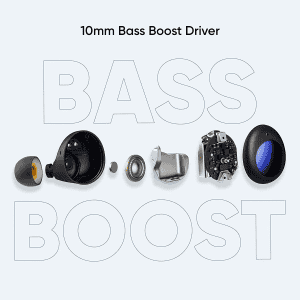 realme Buds Q2 with Active Noise Cancellation | True Wireless Earbuds | Black