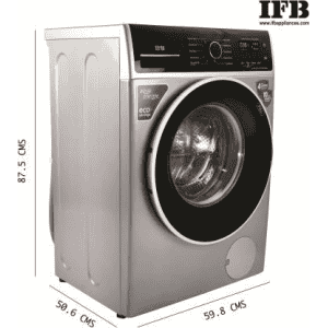 IFB 6.5 Kg 5 Star Fully-Automatic Front Loading Washing Machine | ELENA ZXS | In-Built Heater-3D Wash Technology | Silver