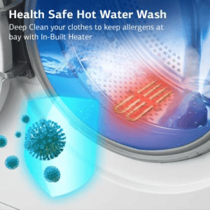 IFB 6.5 Kg 5 Star Fully-Automatic Front Loading Washing Machine | ELENA ZXS | In-Built Heater-3D Wash Technology | Silver