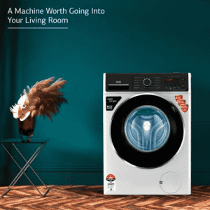 IFB 6.5 Kg 5 Star Fully-Automatic Front Loading Washing Machine | ELENA ZXS | In-Built Heater-3D Wash Technology | Silver