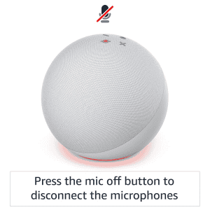 Echo | 4th Gen | Premium sound powered by Dolby and Alexa | Black