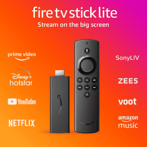 Fire TV Stick Lite 2nd Gen | Alexa Voice Remote Lite | Stream HD Quality Video
