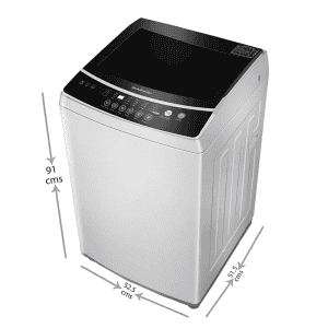 Kelvinator 7 Kg Top Loading Fully Automatic Washing Machine | KWT-A700LG | Grey