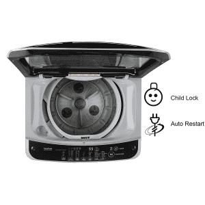 LG 7 kg 5 star Fully Automatic Top Load | Silver