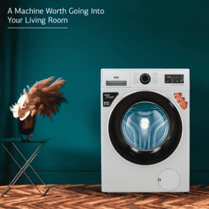 IFB 7 Kg 5 Star Fully-Automatic Front Loading Washing Machine | SERENA ZXS | 3D Wash Technology | Silver